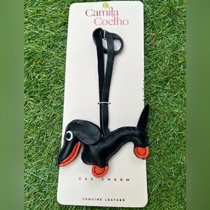 DACHSHUND 100% Leather Bag Charm